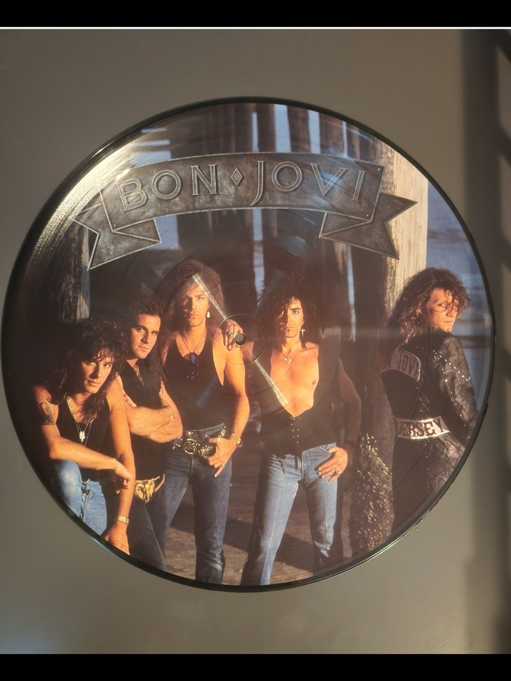Bon Jovi Vinyl Picture Disc